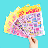 Happy Mail Cute Postage Pen Pal Vinyl Sticker Sheet