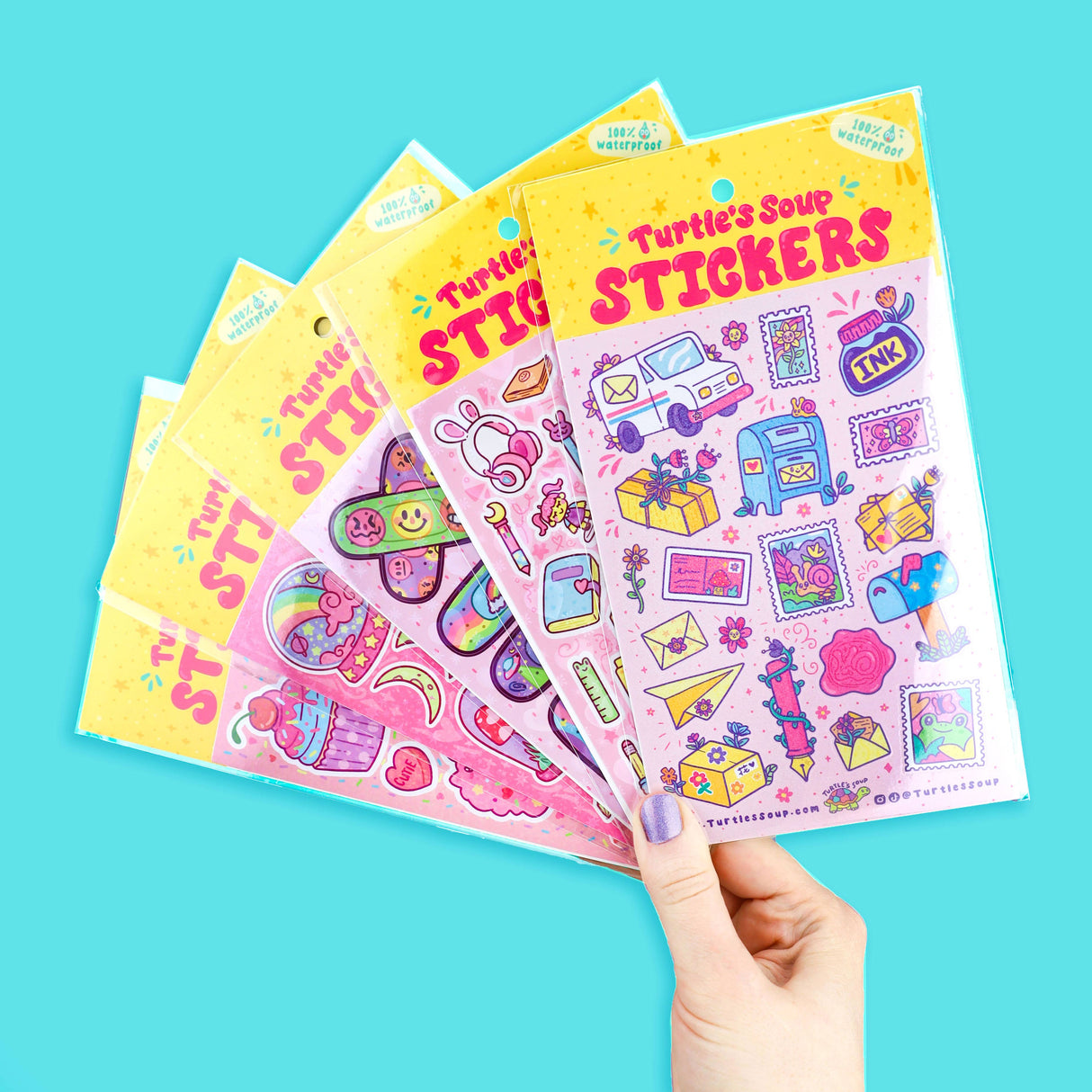 Desk Stuff Office Supplies Vinyl Sticker Sheet