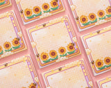 Unicorn Eclipse Sunflower Dreams Sticky Notes