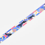 BGM Washi Tape - Stained Glass - Black Cat In The Moon