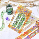 BGM Washi Tape - Stained Glass - Morning Sun Flowers