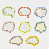 Bande Washi Tape Sticker Rolls - Writable - Speech Bubbles