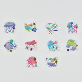 Bande Washi Tape Sticker Rolls - kalo - Sparkle of the Sea