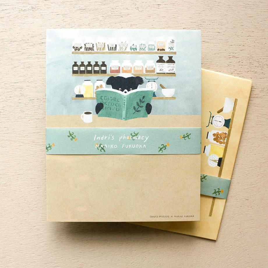 Hyogensha Cozyca Mariko Fukuoka Letter Set - Indri's Pharmacy