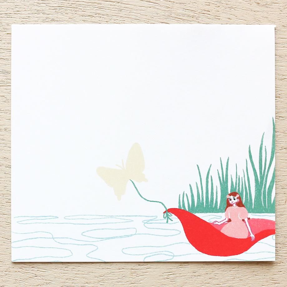 Hyogensha Cozyca Memo Pad - Thumbelina