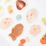 NB Japanese Style Sticker - Fluffy Japanese Sweets