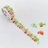 Bande Washi Tape Sticker Rolls - Strawberry Wreath