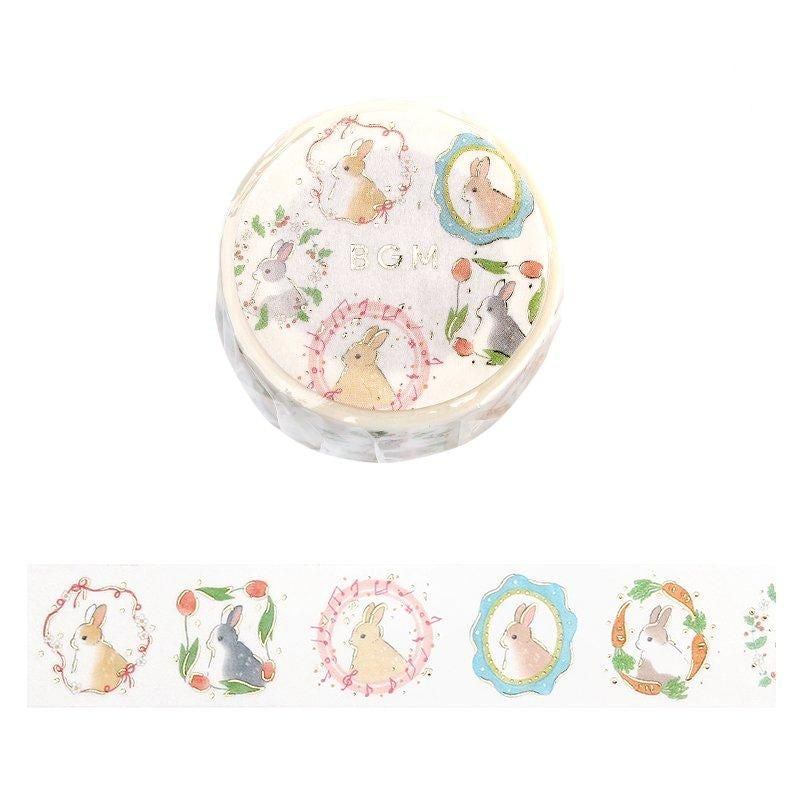 BGM Washi Tape - Rabbit Country - Frame