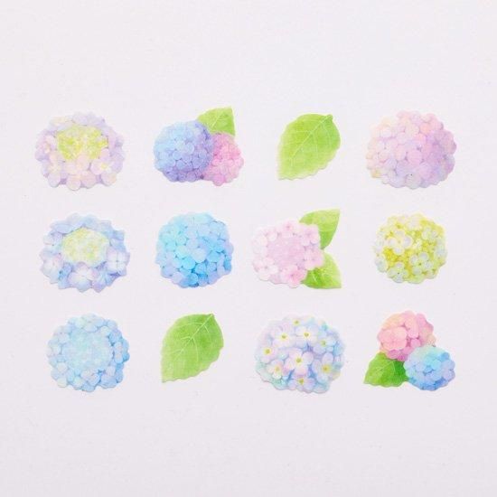 Bande Washi Tape Sticker Rolls - Hydrangea