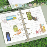 BGM Washi Tape - Clear Tape - Window Scenery