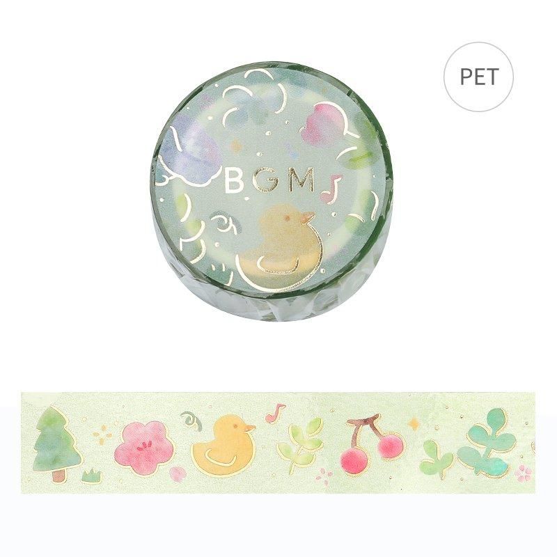 BGM Washi Tape - Clear Tape - Melody