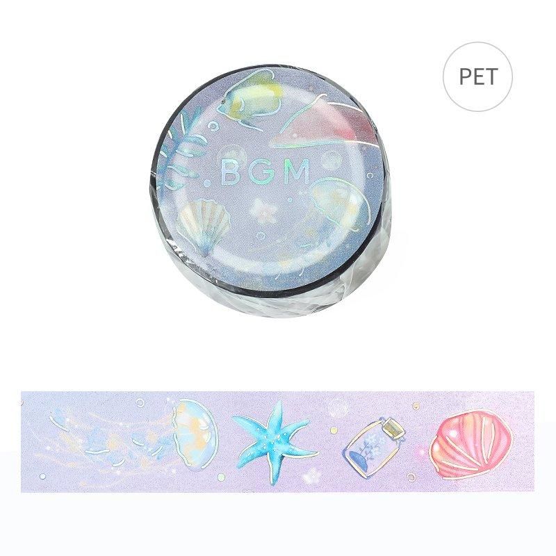 BGM Washi Tape - Clear Tape - Ocean