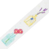 BGM Washi Tape - Clear Tape - Single Flower Vase