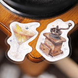BGM Planner Sticker Flakes - Coffee a la mode - Starry Glow of Dusk