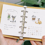 BGM Planner Sticker Flakes - Kobito no Kuni - Bakery