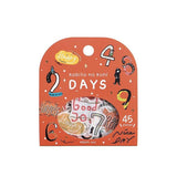 BGM Planner Sticker Flakes - Kobito no Kuni - Days