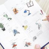 BGM Planner Sticker Flakes - Kobito no Kuni - Stationery