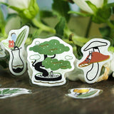 BGM Planner Sticker Flakes - Kobito no Kuni - Botanic