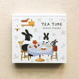 Hyogensha Cozyca Mariko Fukuoka Memo Pad - Tea Time