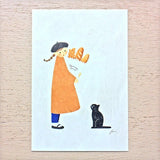 Hyogensha Cozyca Mariko Fukuoka Postcards - Meow