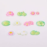 Bande Washi Tape Sticker Rolls - Water Lily