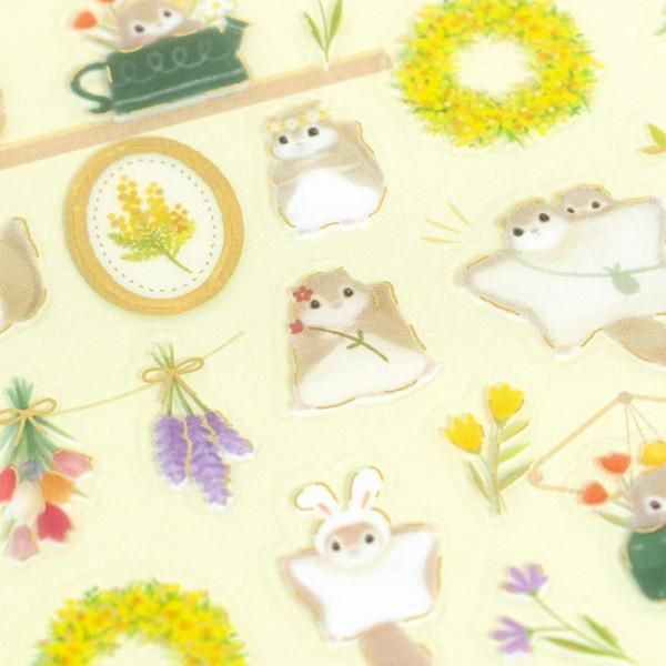 NB Large Clear Sticker - Chill Flying Squirrel