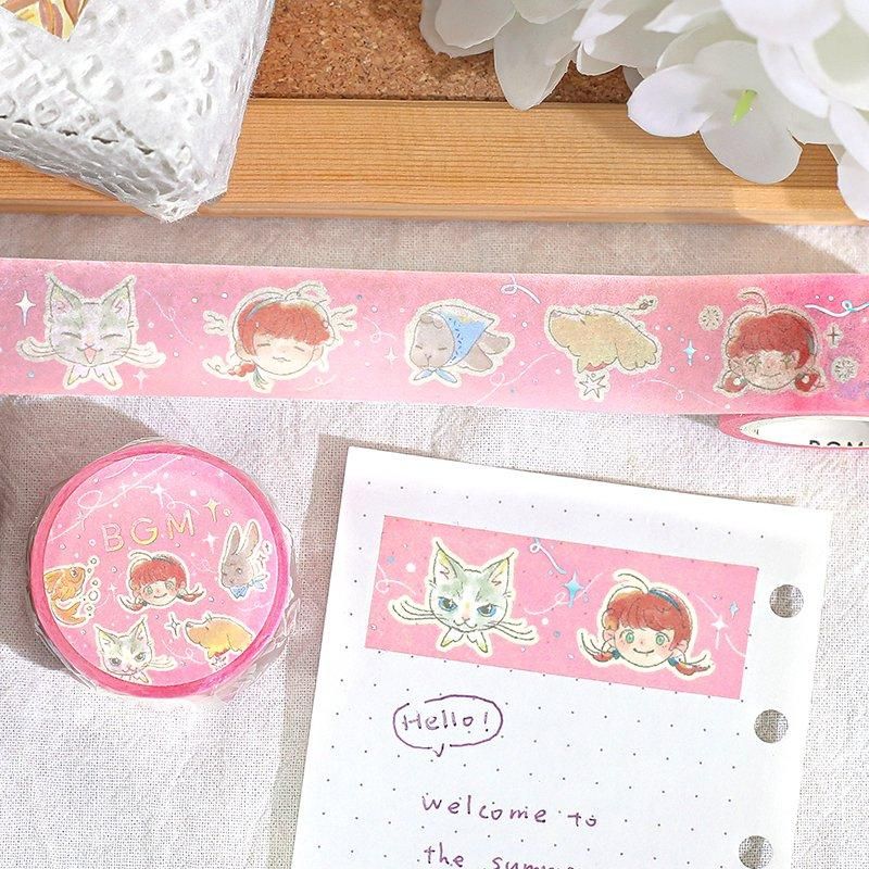 BGM Washi Tape - Wonderful Journey - Friends