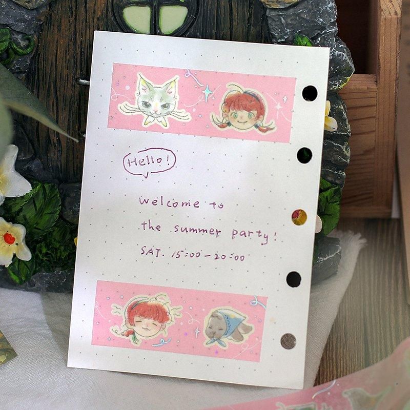 BGM Washi Tape - Wonderful Journey - Friends