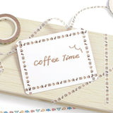 BGM Washi Tape - Coffee Hour