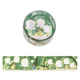BGM Washi Tape - Foil Stamping - Flower Story - Flower Lights