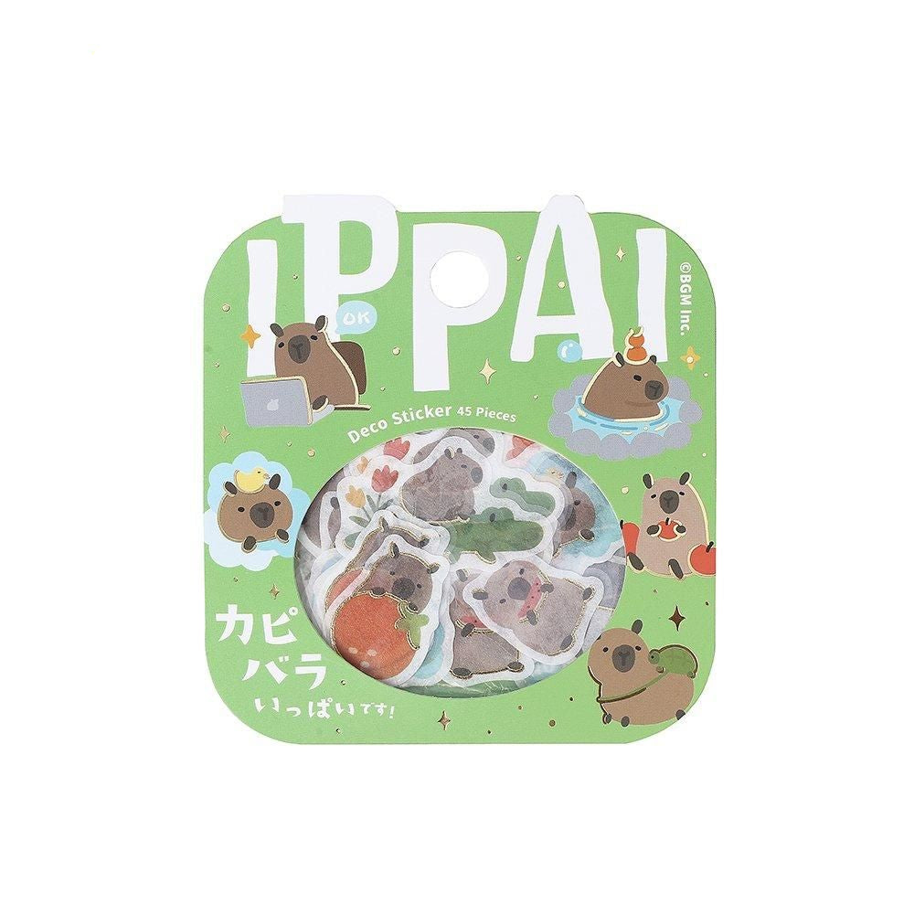 BGM Planner Sticker Flakes - Capybaras Galore