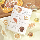 BGM Planner Sticker Flakes - Lots of Bread