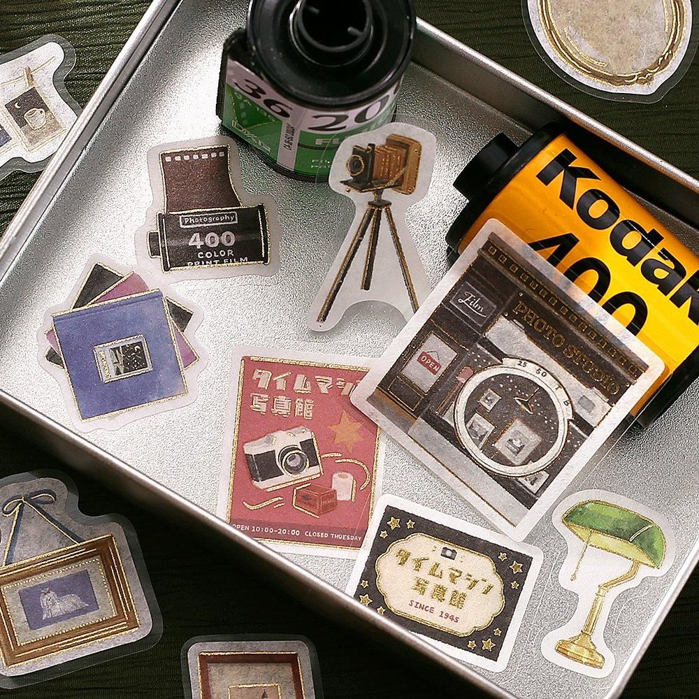 BGM Flake Stickers - Fantasy Shopping Street - Space-Time Photo Gallery