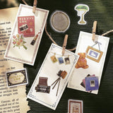 BGM Flake Stickers - Fantasy Shopping Street - Space-Time Photo Gallery