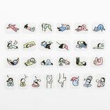 Bande Washi Tape Sticker Rolls - People Who Live in Notebooks - Doing Nothing