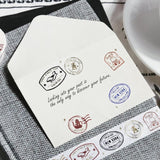 BGM Washi Tape - World Café Travel - Stamp