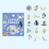 BGM Planner Sticker Flakes - Warm Forest - Blue