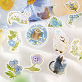 BGM Planner Sticker Flakes - Warm Forest - Blue