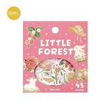 BGM Planner Sticker Flakes - Warm Forest - Pink