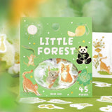BGM Planner Sticker Flakes - Warm Forest - Green
