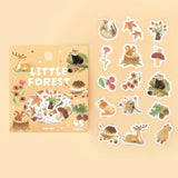 BGM Planner Sticker Flakes - Warm Forest - Yellow