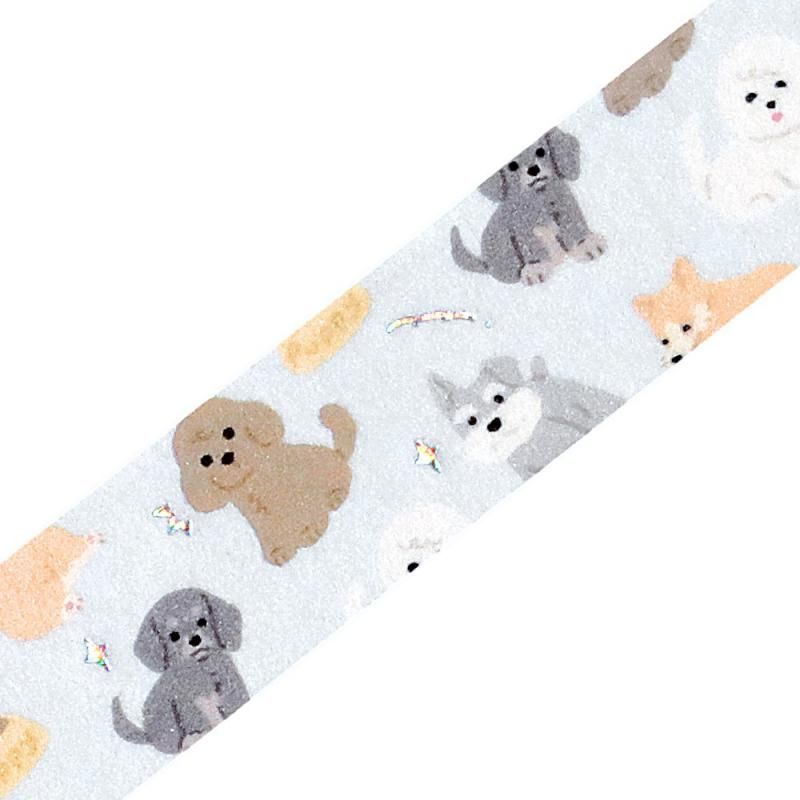 BGM Washi Tape - I Love Dog