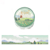 BGM Washi Tape - Dreamy Scenery - Fields