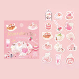 BGM Planner Sticker Flakes - Afternoon Tea Party - Snacks for you