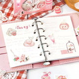 BGM Planner Sticker Flakes - Afternoon Tea Party - Snacks for you