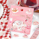 BGM Planner Sticker Flakes - Afternoon Tea Party - Snacks for you