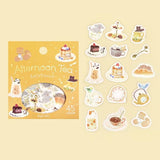 BGM Planner Sticker Flakes - Afternoon Tea Party - Odorow in Rhythm