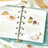 BGM Planner Sticker Flakes - Afternoon Tea Party - Odorow in Rhythm