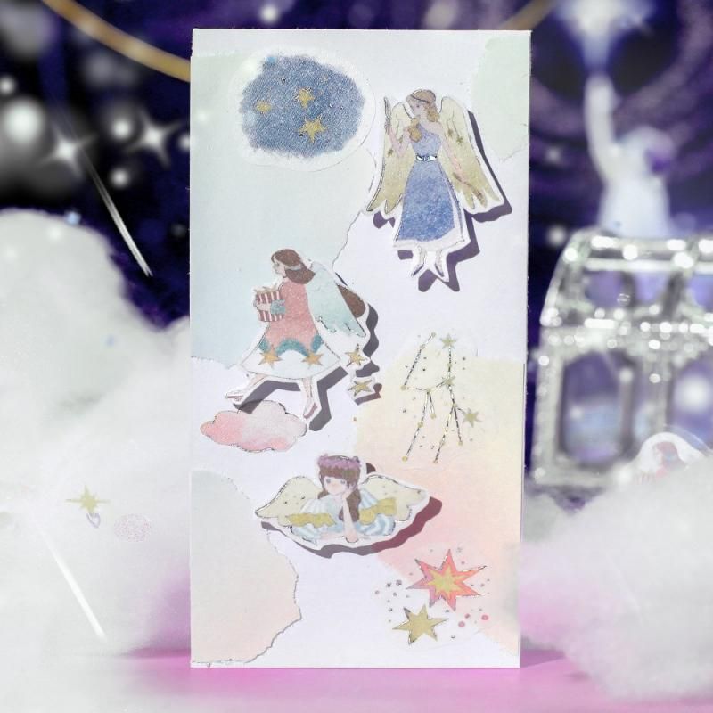 BGM Flake Stickers - Star Reading - Leo, Virgo, and Libra
