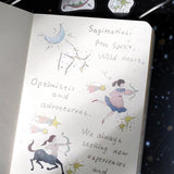 BGM Flake Stickers - Star Reading - Scorpio, Sagittarius, and Capricorn